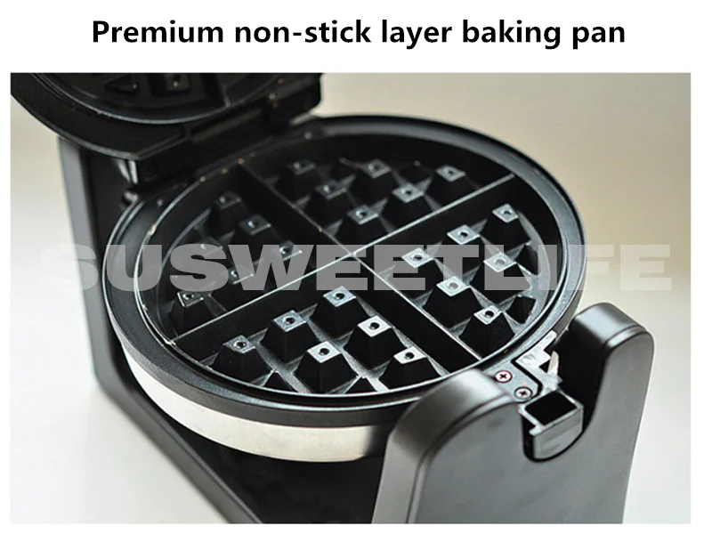 Flip Waffle Maker Muffin Maker Rotating Home Waffle Maker Breakfast Electric Baking Pan
Flip Waffle Maker Muffin Maker Rotating Home Waffle Maker Breakfast Electric Baking Pan