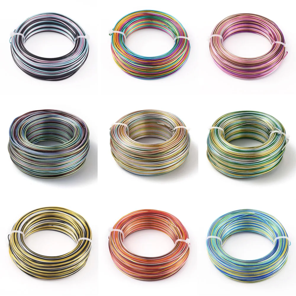 1 Roll MultiColor Aluminum Craft Wire 1mm 1.5mm 2mm for DIY Earring Bracelet Beading Jewelry Craft Making Decor Accessories
1 Roll MultiColor Aluminum Craft Wire 1mm 1.5mm 2mm for DIY Earring Bracelet Beading Jewelry Craft Making Decor Accessories