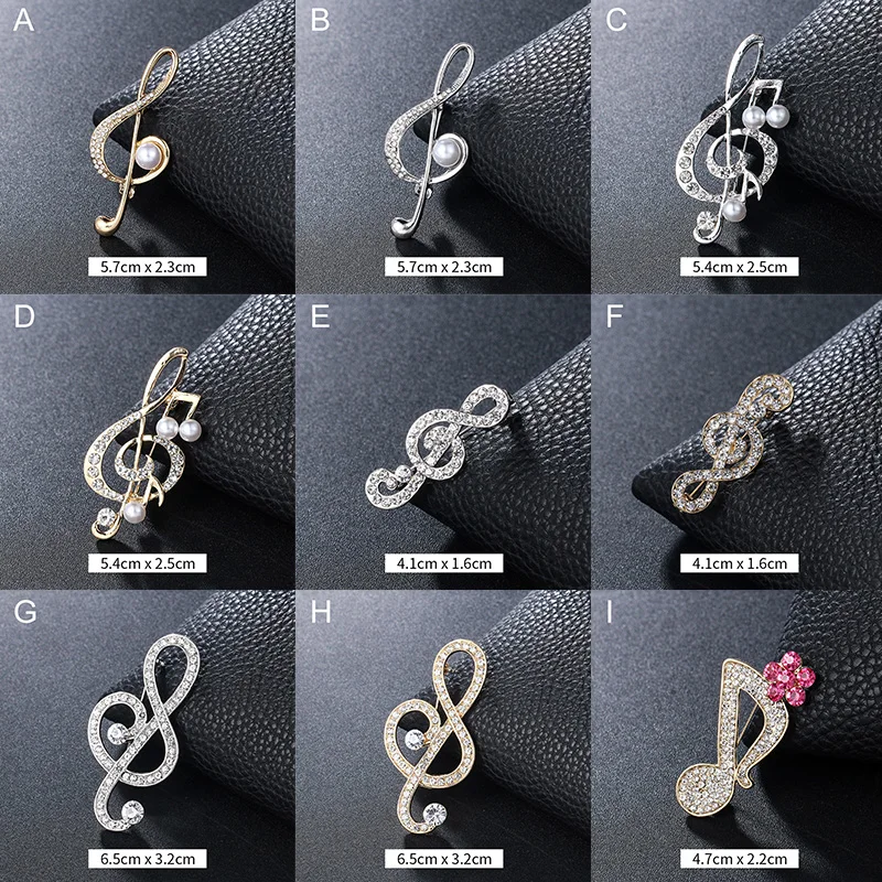 2021 New Trendy Unisex Rhinestone Brooches Music Note Shaped Brooch Pins For Women Clothes Lapel Pins Accessories Wholesale
2021 New Trendy Unisex Rhinestone Brooches Music Note Shaped Brooch Pins For Women Clothes Lapel Pins Accessories Wholesale