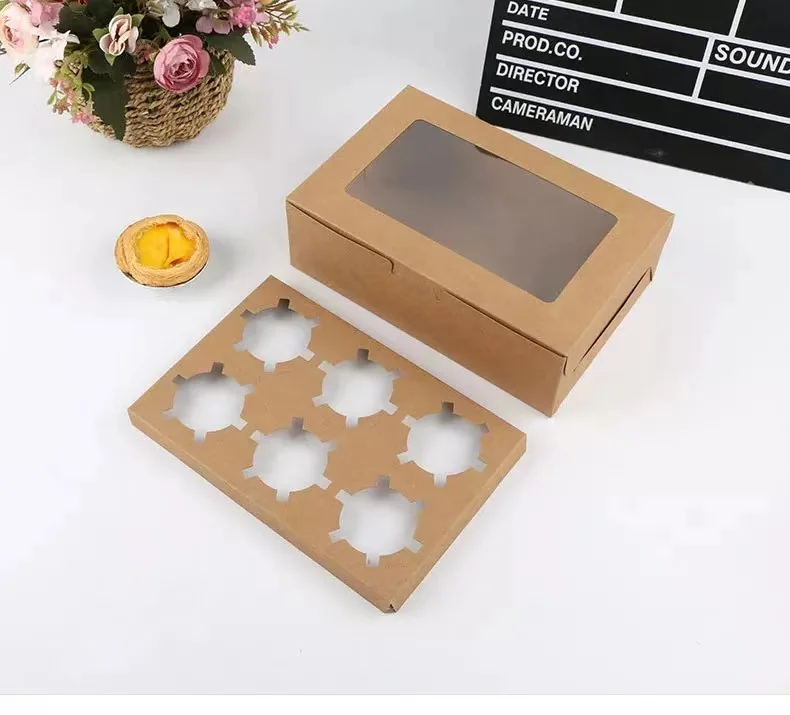15pcs Christmas 2/4/6 Holes Cupcake Chocolate Boxes Packaging Muffin Biscuit Pastry Kraft Paper Box Cake Cookie Packaging Baking
15pcs Christmas 2/4/6 Holes Cupcake Chocolate Boxes Packaging Muffin Biscuit Pastry Kraft Paper Box Cake Cookie Packaging Baking