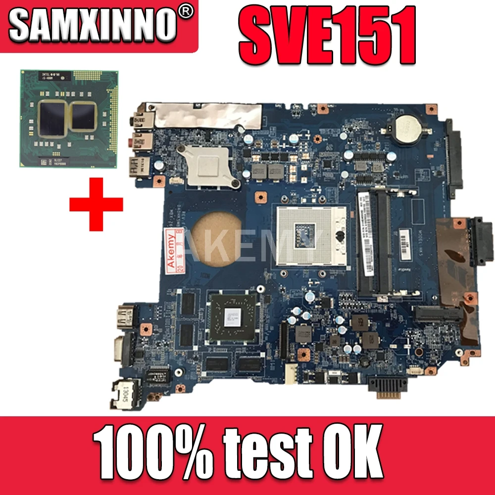 Akemy for SONY SVE151 SVE1512 Laptop Motherboard Mainboard working A1892854A DA0HK5MB6F0 MBX-269 s989 
Akemy for SONY SVE151 SVE1512 Laptop Motherboard Mainboard working A1892854A DA0HK5MB6F0 MBX-269 s989