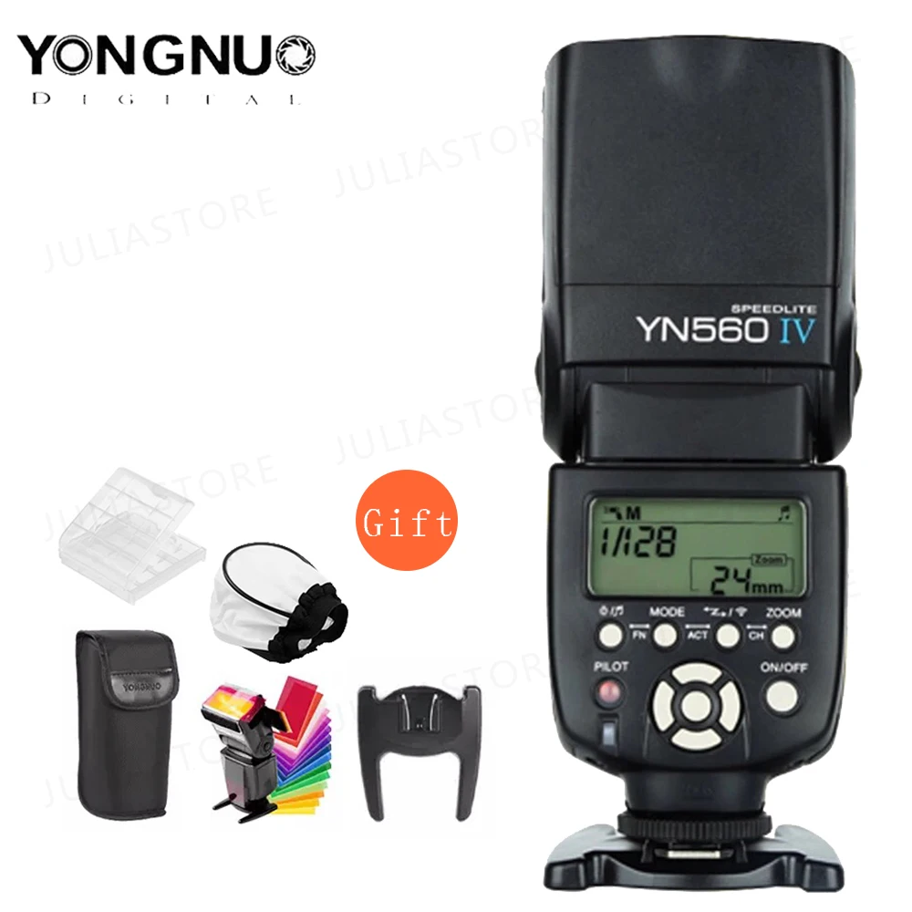 YONGNUO YN 560 IV yn560iv YN-560IV 2.4 г Беспроводной master group для Canon фотокамеры Nikon | Электроника