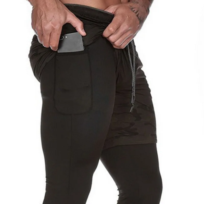 Новое поступление Для мужчин s летние Фитнес брюки джоггеры Gymwear компрессионный