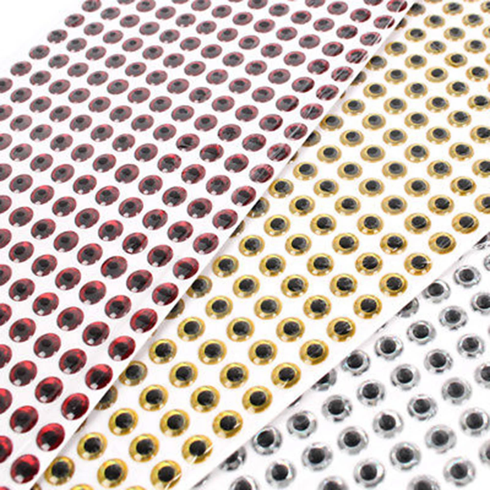 100pcs Round Fish Eye 3 Colors 3~9mm 3D Holographic Lure Simulation Fisheye Fly Tying Jigs Crafts Dolls Laser Lure Tackle Bait
100pcs Round Fish Eye 3 Colors 3~9mm 3D Holographic Lure Simulation Fisheye Fly Tying Jigs Crafts Dolls Laser Lure Tackle Bait
