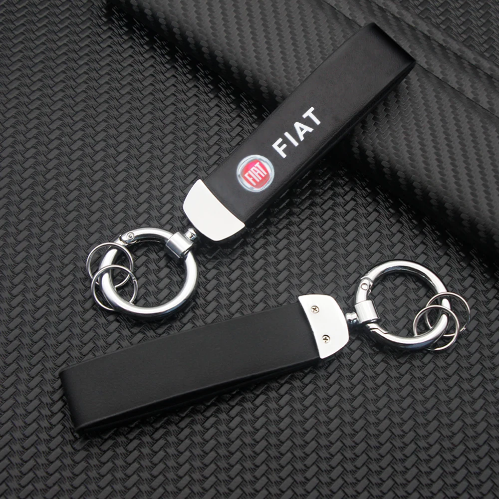 Leather Printed Car Keychain 3D Metal KeyRings Auto Logo Key Chain Accessories Gifts For Fiat 500 Grande-Punto Astra Bravo Panda
Leather Printed Car Keychain 3D Metal KeyRings Auto Logo Key Chain Accessories Gifts For Fiat 500 Grande-Punto Astra Bravo Panda