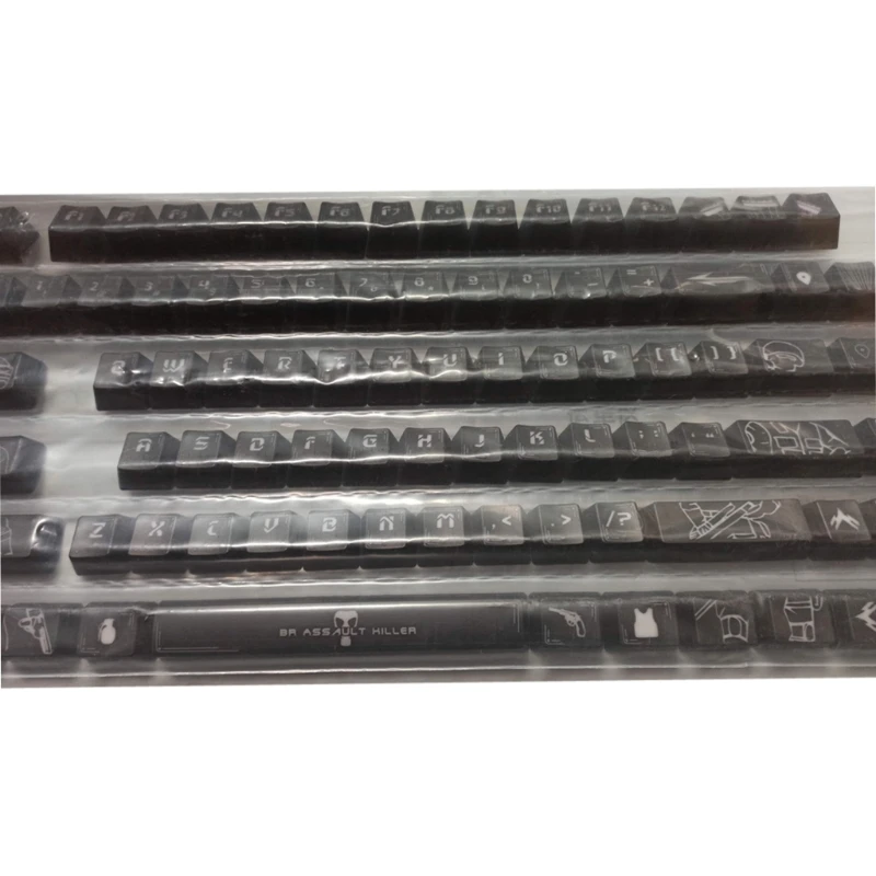 RGB 104 Keycaps OEM Backlight Keycaps for cherry MX Switch Mechanical Keyboard
RGB 104 Keycaps OEM Backlight Keycaps for cherry MX Switch Mechanical Keyboard