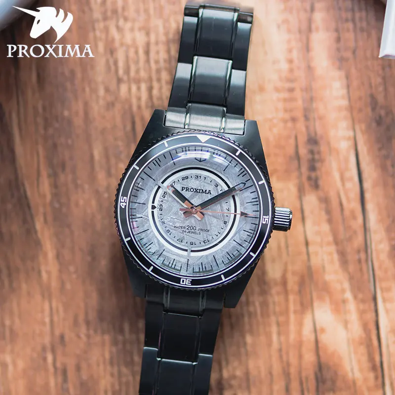 Proxima 2021 Men's Brand Luxury Waterproof Automatic Watch Stainless Steel NH35 Sapphire Glass Mechanical Diving Watch PX1680
Proxima 2021 Men's Brand Luxury Waterproof Automatic Watch Stainless Steel NH35 Sapphire Glass Mechanical Diving Watch PX1680