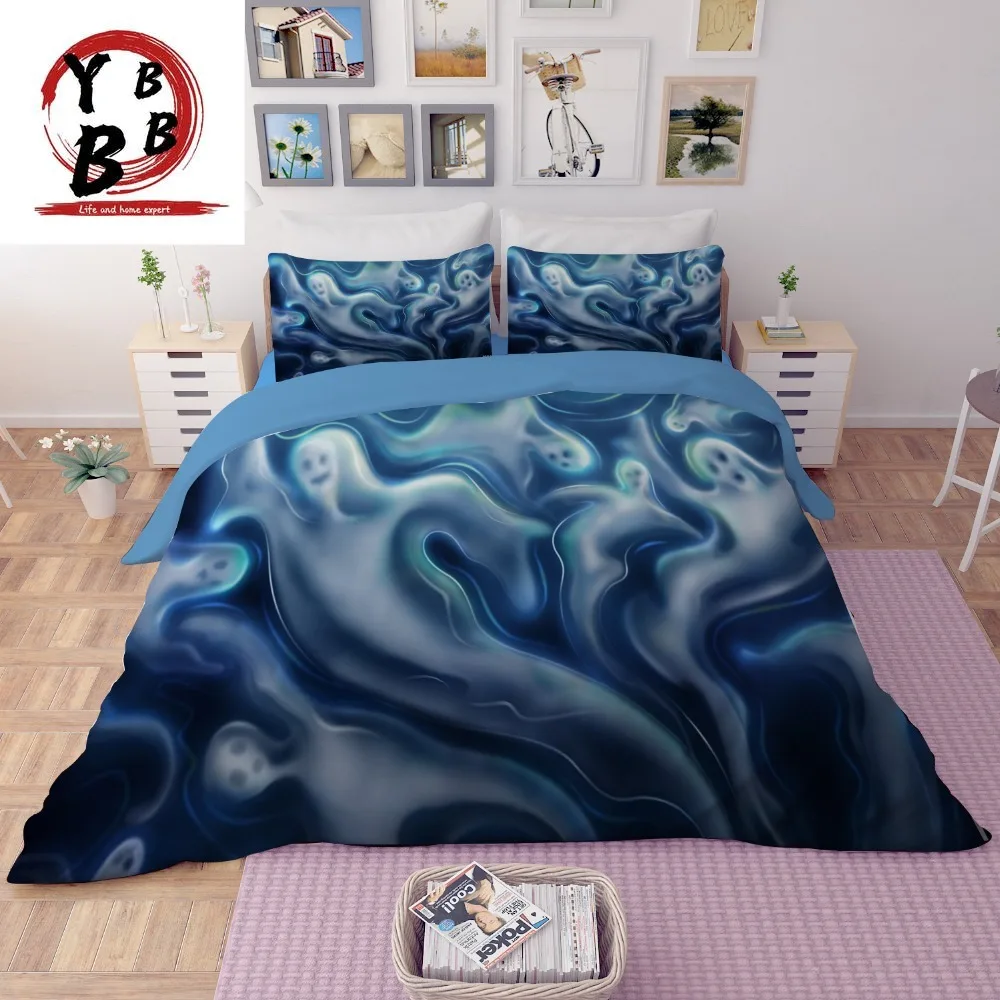 Halloween bedding Sets 3pcs new pattern wave Good quality bedclothes duvet cover quilt cover pillow cases Home textiles
Halloween bedding Sets 3pcs new pattern wave Good quality bedclothes duvet cover quilt cover pillow cases Home textiles