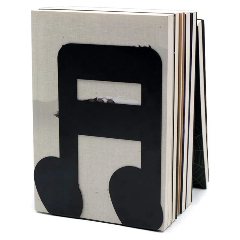 Bookends Black,Decorative Metal Book Ends Supports for Shelves for Shelves Office Decorative, Non Skid Book Stopper 
Bookends Black,Decorative Metal Book Ends Supports for Shelves for Shelves Office Decorative, Non Skid Book Stopper