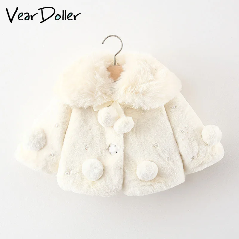 VearDoller Girls Fur Coat Winter New Arrival Children's Clothing Pearl Fur Collar Shawl Outerwear 1-4Years Baby Girls Coats
VearDoller Girls Fur Coat Winter New Arrival Children's Clothing Pearl Fur Collar Shawl Outerwear 1-4Years Baby Girls Coats