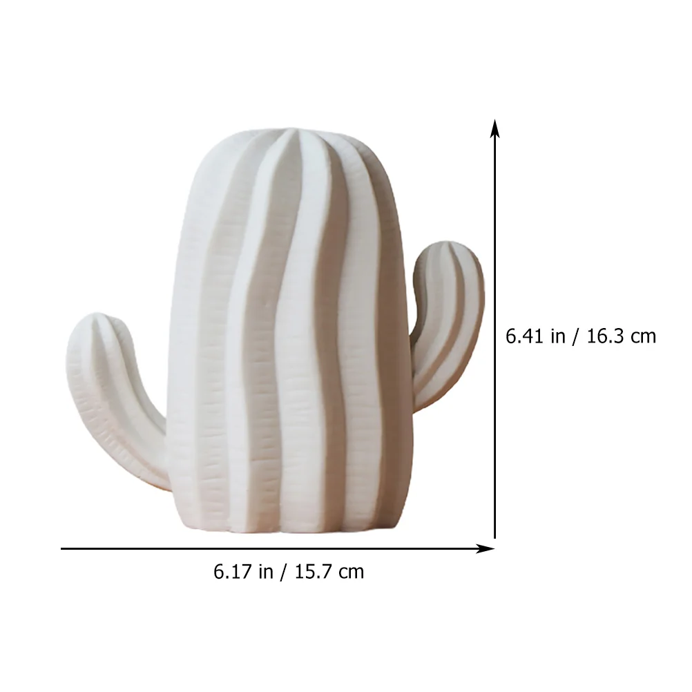 1Pc New Cactus Shaped Adornment Nordic Style Creative Ceramic Living Room Tabletop Ornament Home Artware Home Decoration White
1Pc New Cactus Shaped Adornment Nordic Style Creative Ceramic Living Room Tabletop Ornament Home Artware Home Decoration White