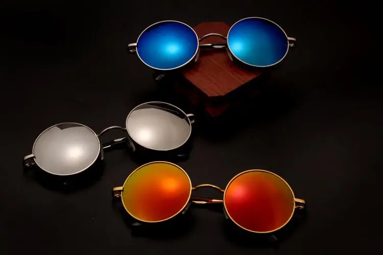 9980 Retro circular spectacle frames for men and women with flat lens sunglasses
9980 Retro circular spectacle frames for men and women with flat lens sunglasses