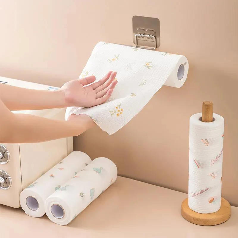 50 Pcs Disposable Kitchen Rag Rolls Eco-Friendly Cleaning Towel Non-woven Dish Cloth Break Point Household Cleanin Grease Tools
50 Pcs Disposable Kitchen Rag Rolls Eco-Friendly Cleaning Towel Non-woven Dish Cloth Break Point Household Cleanin Grease Tools