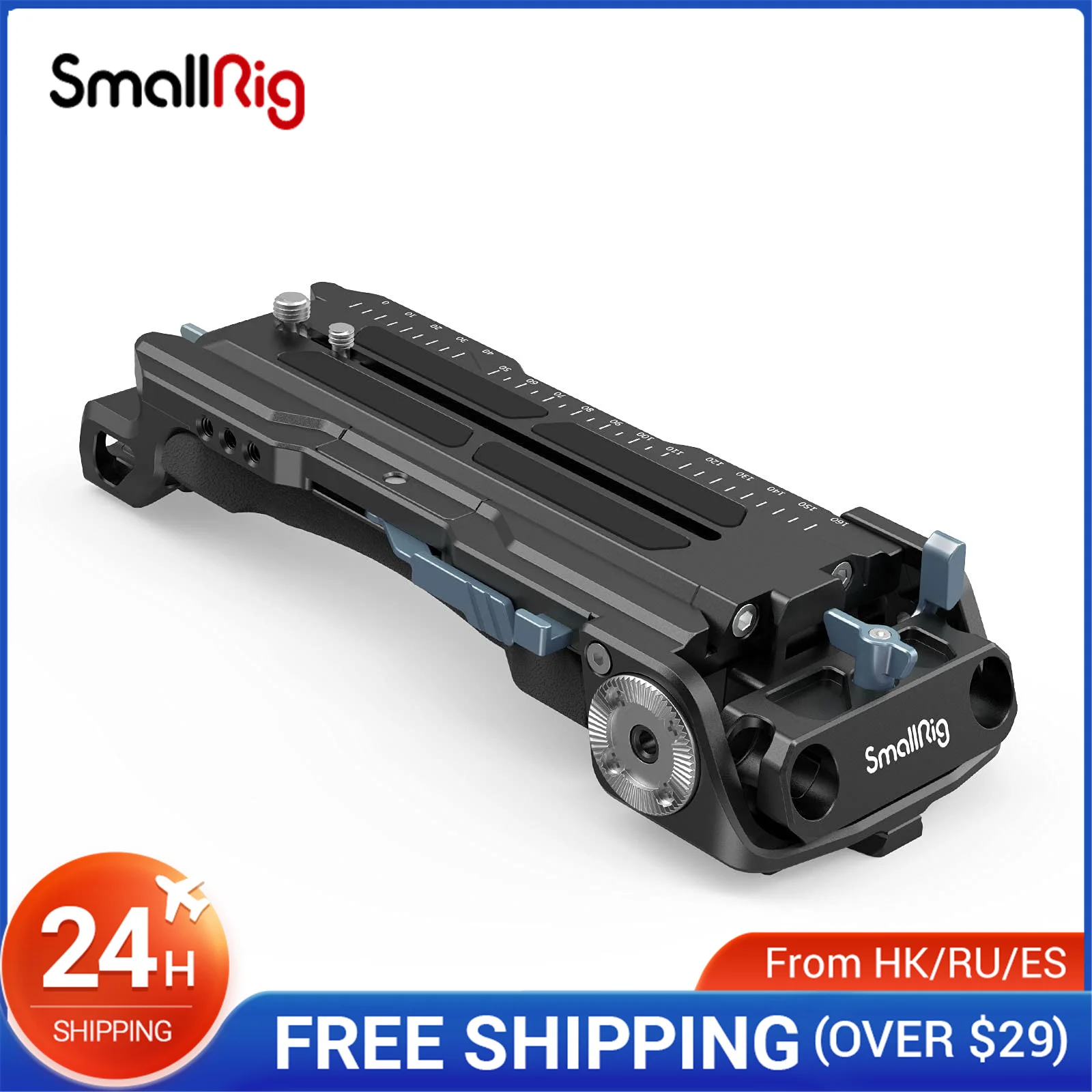 SMALLRIG Quick Release Shoulder Plate for VCT-14 Tripod Adapter with Rosettes Shoulder Pad Pro Built-in Flat Wrench 2837
SMALLRIG Quick Release Shoulder Plate for VCT-14 Tripod Adapter with Rosettes Shoulder Pad Pro Built-in Flat Wrench 2837