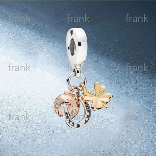 New Sterling Silver 925 Three Color Mix with Fashionable Horseshoe Bee Clover Pendant As A Gift for Girlfriend 797852CZ
New Sterling Silver 925 Three Color Mix with Fashionable Horseshoe Bee Clover Pendant As A Gift for Girlfriend 797852CZ