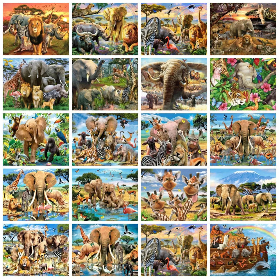 AZQSD Acrylic Drawing By Numbers On Canvas Animal Home Decor Crafts Diy Handmade Paint By Numbers For Adults Elephant 
AZQSD Acrylic Drawing By Numbers On Canvas Animal Home Decor Crafts Diy Handmade Paint By Numbers For Adults Elephant