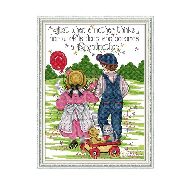 Innocence Cross Stitch Patterns 14CT 11CT Count Printed Fabric DIY Handmade Cross Stitch Sets for Embroidery Kits Needlework Set
Innocence Cross Stitch Patterns 14CT 11CT Count Printed Fabric DIY Handmade Cross Stitch Sets for Embroidery Kits Needlework Set