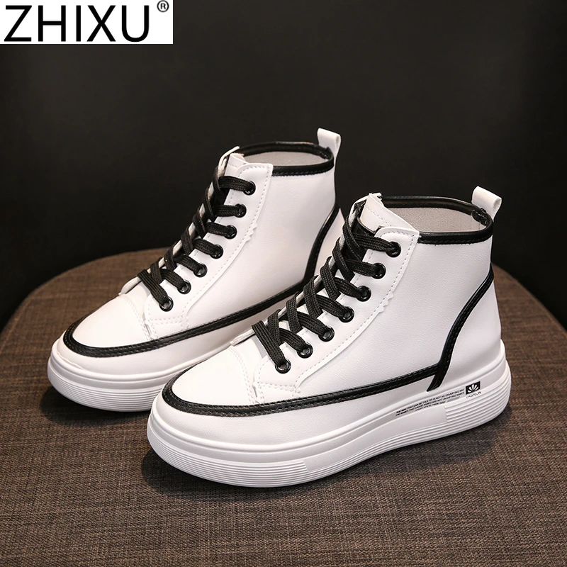 Zhixu Women's Flat Shoes White Ankle Boots Autumn and Winter Non Leather Casual Shoes Elastic Microfiber Women's Platform Boots
Zhixu Women's Flat Shoes White Ankle Boots Autumn and Winter Non Leather Casual Shoes Elastic Microfiber Women's Platform Boots