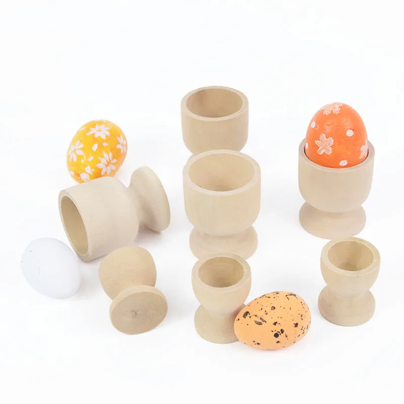 5pcs Wooden Egg Cup Holder Egg Painted Display Stander Boiled Eggs Container Kitchen Supplies Happy Easter Decorations
5pcs Wooden Egg Cup Holder Egg Painted Display Stander Boiled Eggs Container Kitchen Supplies Happy Easter Decorations