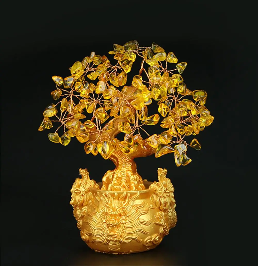 Beautiful Dragon Design Money Tree Ornament Fortune Tree Ornament Home Decoration Wedding Celebration Hotel Delicate Crystal
Beautiful Dragon Design Money Tree Ornament Fortune Tree Ornament Home Decoration Wedding Celebration Hotel Delicate Crystal