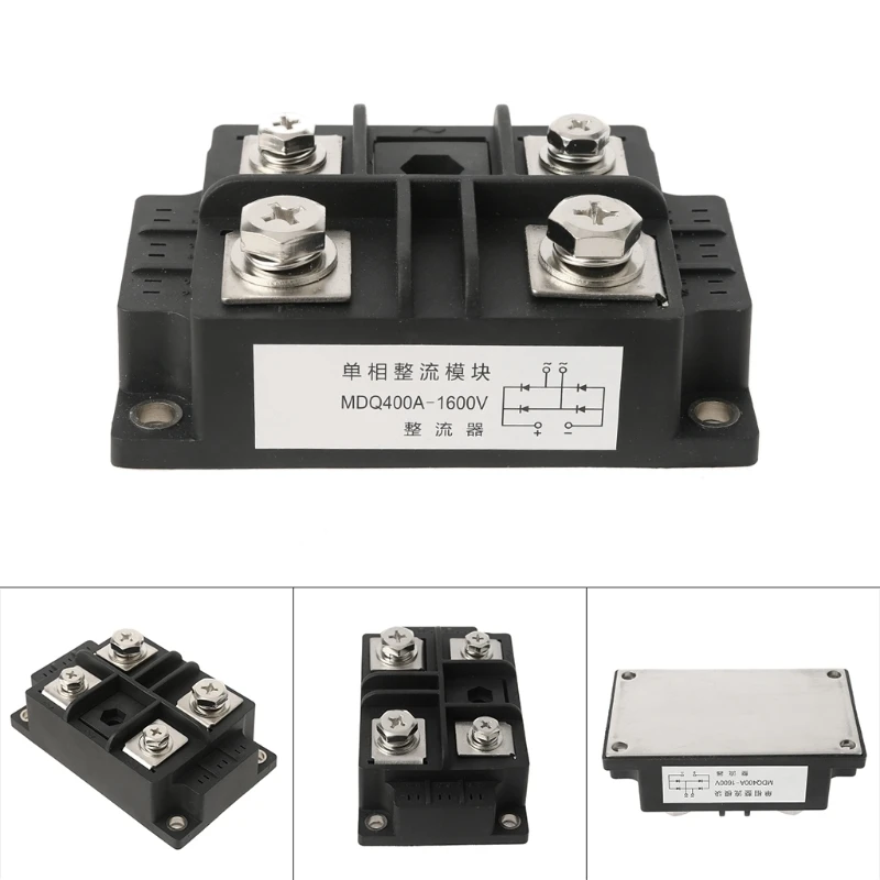 MDQ 400A 1600V Single Phase Bridge Rectifier Diode Silicon Case Bridge Rectifier
MDQ 400A 1600V Single Phase Bridge Rectifier Diode Silicon Case Bridge Rectifier