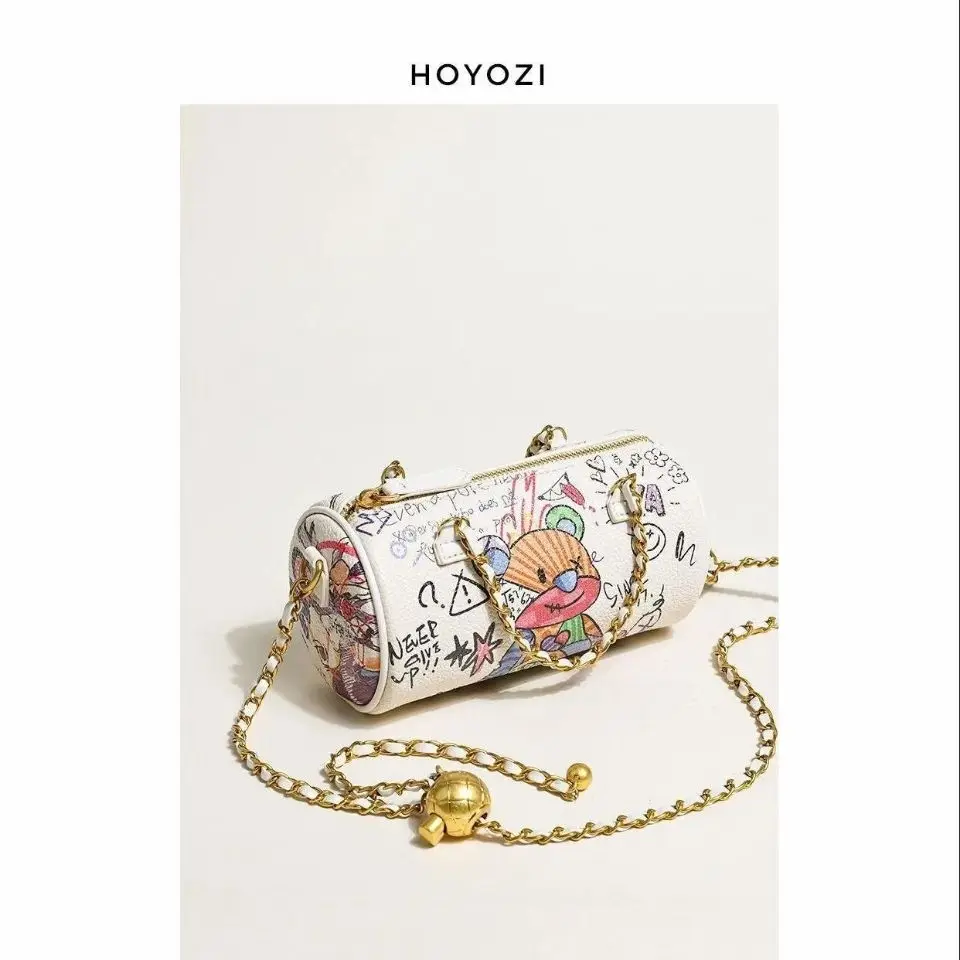 2021 New Trendy Bag Bear Graffiti Underarm round Bag Women's Chain Shoulder Messenger Bag Original Bags
2021 New Trendy Bag Bear Graffiti Underarm round Bag Women's Chain Shoulder Messenger Bag Original Bags