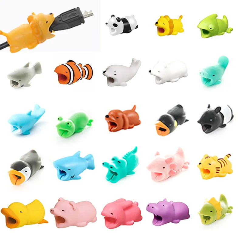 Cable Protector Animal Cute Cartoon Bites Winder Organizer For USB Charging Cable Earphone Cable Buddies Cellphone Decor Wire
Cable Protector Animal Cute Cartoon Bites Winder Organizer For USB Charging Cable Earphone Cable Buddies Cellphone Decor Wire
