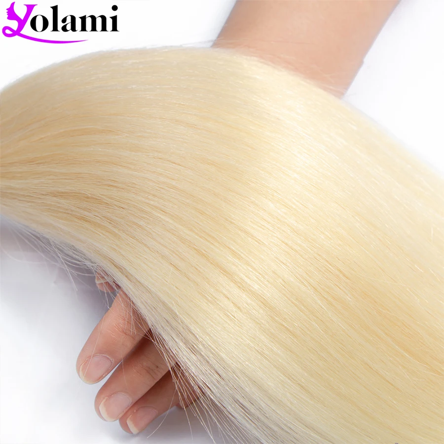 Yolami 613 Platinum Blonde Brazilian Straight Hair Extensions Human Hair 3 Bundles Double Drawn Brazilian Hair Weave Bundles
Yolami 613 Platinum Blonde Brazilian Straight Hair Extensions Human Hair 3 Bundles Double Drawn Brazilian Hair Weave Bundles