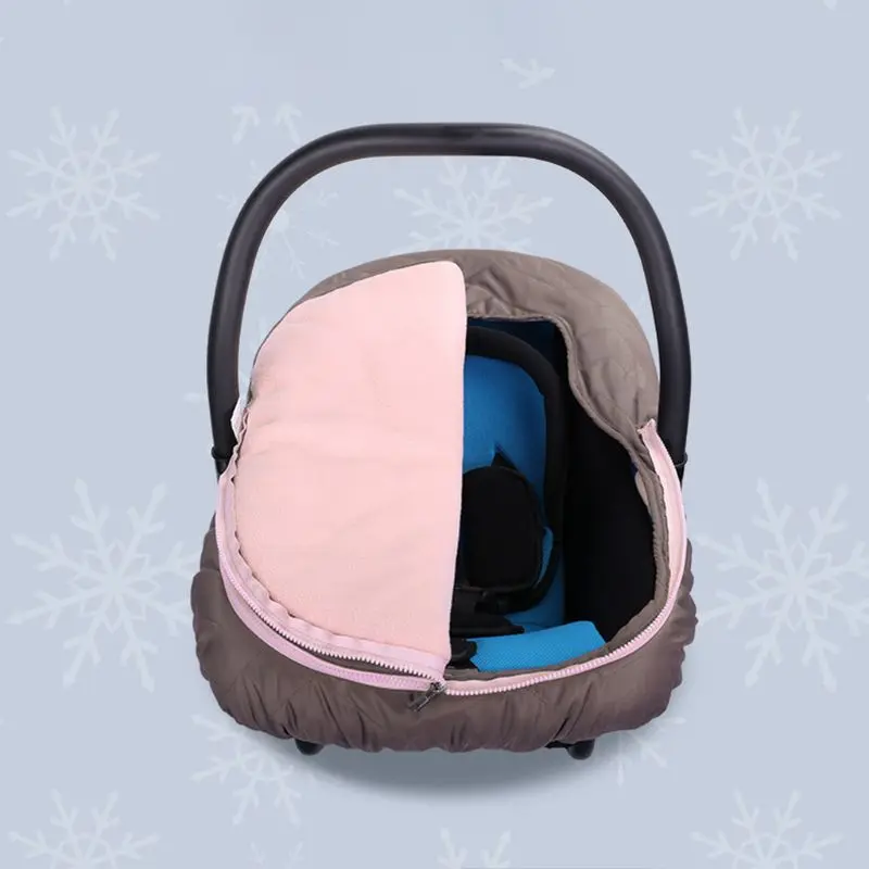 Newborn Baby Basket Car Seat Cover Infant Carrier Winter Weather Resistant Blanket-Style Canopy
Newborn Baby Basket Car Seat Cover Infant Carrier Winter Weather Resistant Blanket-Style Canopy