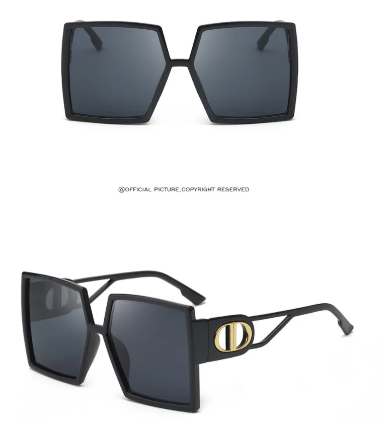 BAOBAOYANG Black Square Women Sunglasses Lady Oversize Summer Shades Brand Designer Eyewear Mens Driving Eyeglasses UV400 Gafas
BAOBAOYANG Black Square Women Sunglasses Lady Oversize Summer Shades Brand Designer Eyewear Mens Driving Eyeglasses UV400 Gafas
