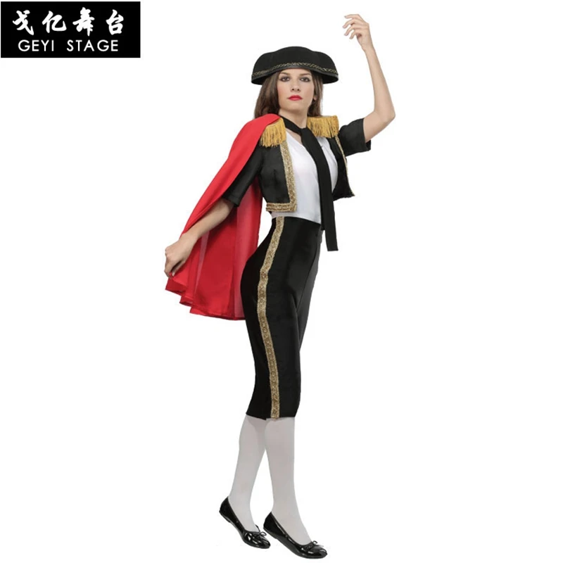 Fantasia women Performance Clothing Children's Costumes Small Matador kid Spanish Bullfight halloween Cosplay Costumes Outfit
Fantasia women Performance Clothing Children's Costumes Small Matador kid Spanish Bullfight halloween Cosplay Costumes Outfit