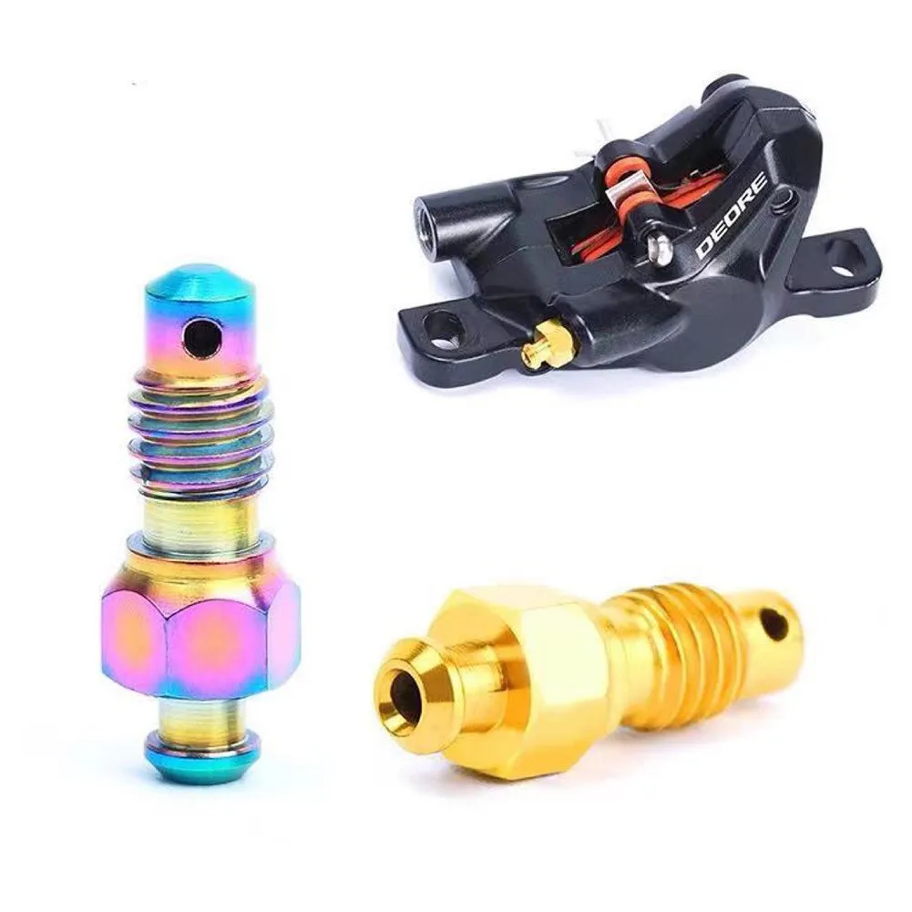 2 Pcs Bicycle Titanium Screws Bolts For Bike Oil Disc Brake Clamp Caliper Oil Tube MTB Road Bike Disc Exhaust Bolts Accessories
2 Pcs Bicycle Titanium Screws Bolts For Bike Oil Disc Brake Clamp Caliper Oil Tube MTB Road Bike Disc Exhaust Bolts Accessories