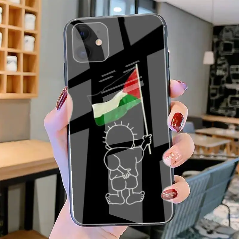 Palestine Flag Phone Cases Tempered Glass For Iphone6plus 6S 7 7plus 8 X XS XSmax XR 11 12 Pro Max 12mini
Palestine Flag Phone Cases Tempered Glass For Iphone6plus 6S 7 7plus 8 X XS XSmax XR 11 12 Pro Max 12mini