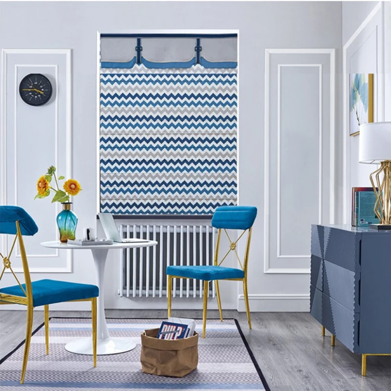 Nordic Roman Blinds Yellow/Blue Wave Stripe Printing Dyeing Bedroom Decoration Study Bay Window Cotton Linen Lifting Curtains 6
Nordic Roman Blinds Yellow/Blue Wave Stripe Printing Dyeing Bedroom Decoration Study Bay Window Cotton Linen Lifting Curtains 6