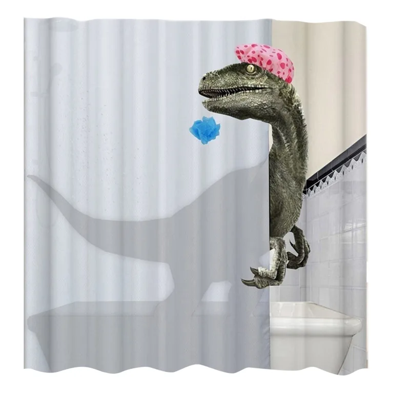 Lovely Bathing Dinosaur Print Shower Curtain Waterproof Bathroom Curtain Bathroom Shower Accessories Decor Bath Curtain 180X200C
Lovely Bathing Dinosaur Print Shower Curtain Waterproof Bathroom Curtain Bathroom Shower Accessories Decor Bath Curtain 180X200C