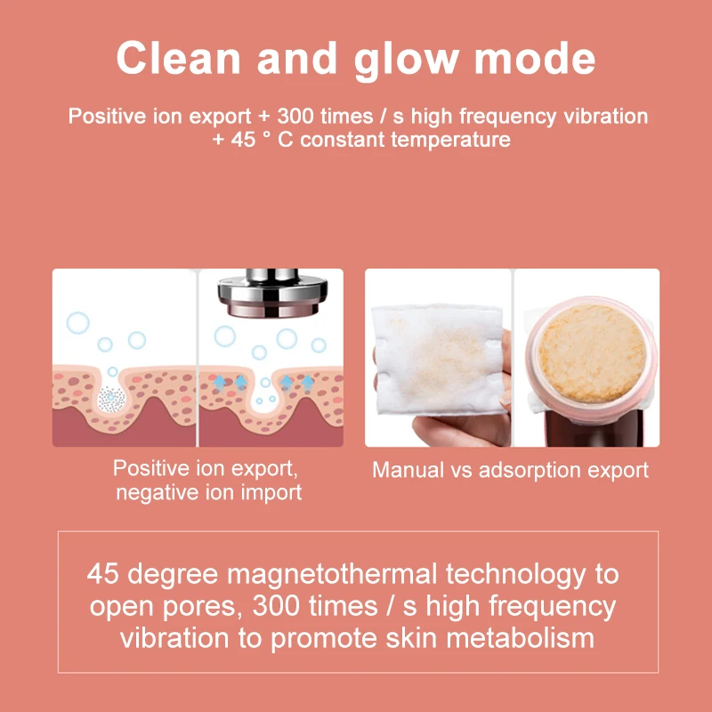 Facial Massager Face Cleaner Lifting Machine High Frequency Promote Cream Absorption Skin Eye Care M2
Facial Massager Face Cleaner Lifting Machine High Frequency Promote Cream Absorption Skin Eye Care M2