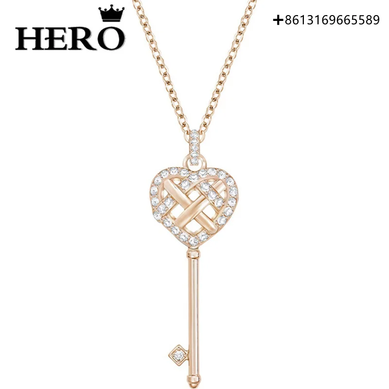 

HERO High Quality Original Copy 1:1SWA Key Necklace Logo Gift Preferred Free Shipping Manufacturers Wholesale