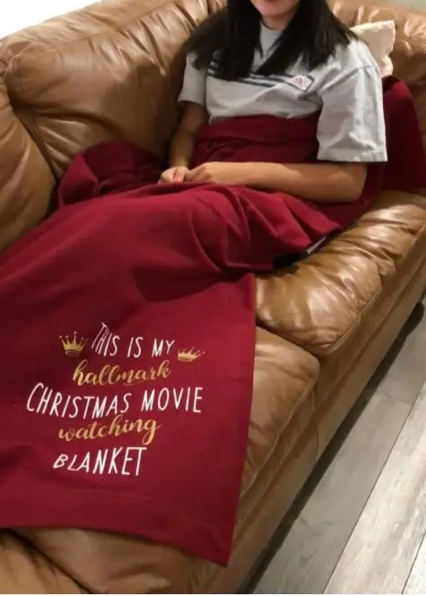 This is My Christmas Movie Watching Blanket Sofa Blanket for Bed Christmas Gift Fleece Throw Funny Plush Bedspread Home Textiles
This is My Christmas Movie Watching Blanket Sofa Blanket for Bed Christmas Gift Fleece Throw Funny Plush Bedspread Home Textiles