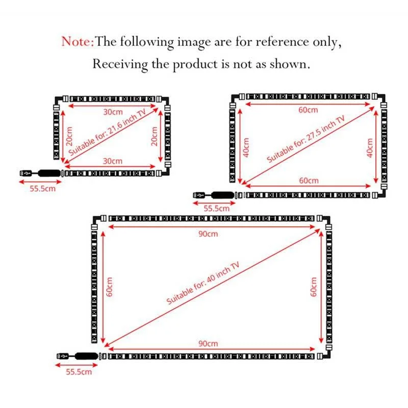 RGB5050 LED Strip Light DC5V 1m 2m 3m 4m 5m 24 Keys Music Remote Control Flexible Lamp Tape TV Background Waterproof Luminous
RGB5050 LED Strip Light DC5V 1m 2m 3m 4m 5m 24 Keys Music Remote Control Flexible Lamp Tape TV Background Waterproof Luminous