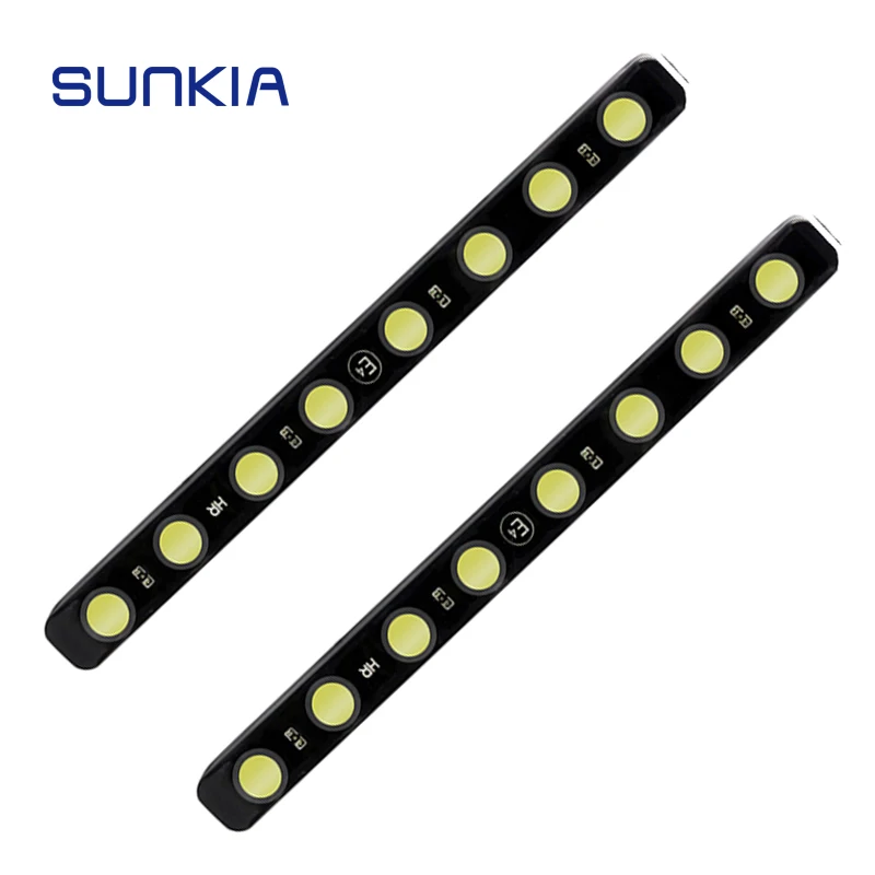 Автомобильные универсальные дневные ходовые огни SUNKIA, 8 светодиодов, 6 Вт, DRL, 100% водонепроницаемый противотуманный предупреждающий декоративный фонарь, супер яркий дневной свет
Автомобильные универсальные дневные ходовые огни SUNKIA, 8 светодиодов, 6 Вт, DRL, 100% водонепроницаемый противотуманный предупреждающий декоративный фонарь, супер яркий дневной свет