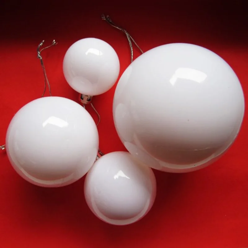 Christmas Ball Shop Cake Decoration Charm White Plastic Hanging Ball Hanging Ball Acrylic Ball Window Props Shopping Mall Props
Christmas Ball Shop Cake Decoration Charm White Plastic Hanging Ball Hanging Ball Acrylic Ball Window Props Shopping Mall Props