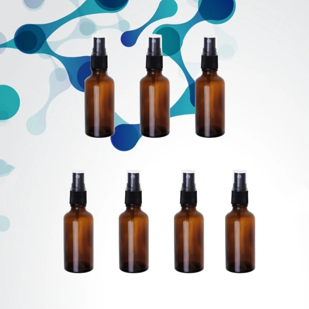 7Pcs Glass Spray Bottle Emulsion Subpackaging Bottle Press Pump Essential Oil Container Brown (100ml)
7Pcs Glass Spray Bottle Emulsion Subpackaging Bottle Press Pump Essential Oil Container Brown (100ml)