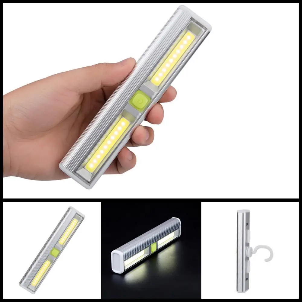 16CM LED Under Cabinet Light 3*AAA Battery Powered Cob Lighting Closet Night Lights With Touch Switch For Kitchen Bedroom Home
16CM LED Under Cabinet Light 3*AAA Battery Powered Cob Lighting Closet Night Lights With Touch Switch For Kitchen Bedroom Home