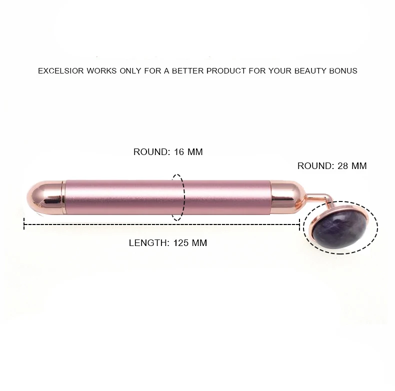 Beauty Bar Face Massager Natural Round Jade Electric Facial Massage Tools For Anti-Aging with Box
Beauty Bar Face Massager Natural Round Jade Electric Facial Massage Tools For Anti-Aging with Box