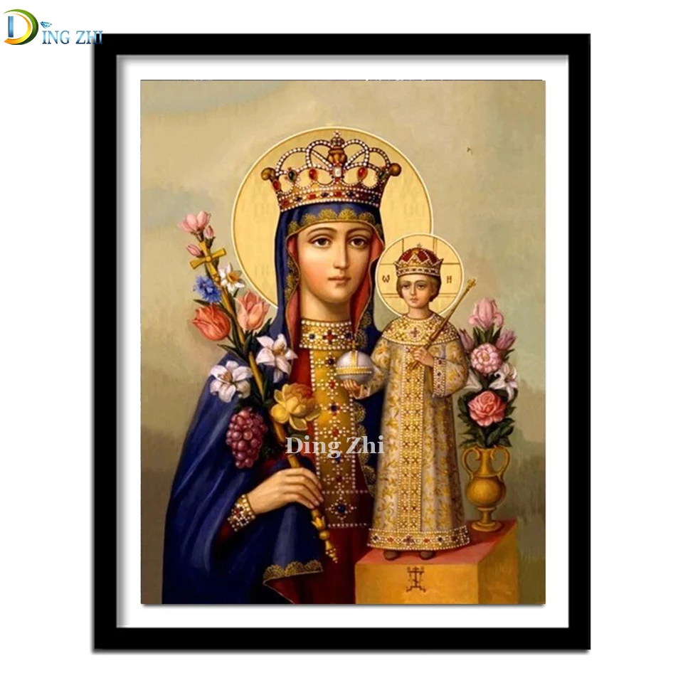 5D Diamond Painting Bead Embroidery Full Round Square Drill Religions Pictures Of Rhinestones Handmade Mosaic Cross Stitch Kit
5D Diamond Painting Bead Embroidery Full Round Square Drill Religions Pictures Of Rhinestones Handmade Mosaic Cross Stitch Kit