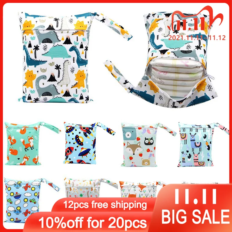 Baby Cartoon Waterproof Diaper Bag Storage Bag Snap Handle Wet Dry Waterproof Storage Nappy Diaper Bag Baby Essentials 20*25cm
Baby Cartoon Waterproof Diaper Bag Storage Bag Snap Handle Wet Dry Waterproof Storage Nappy Diaper Bag Baby Essentials 20*25cm
