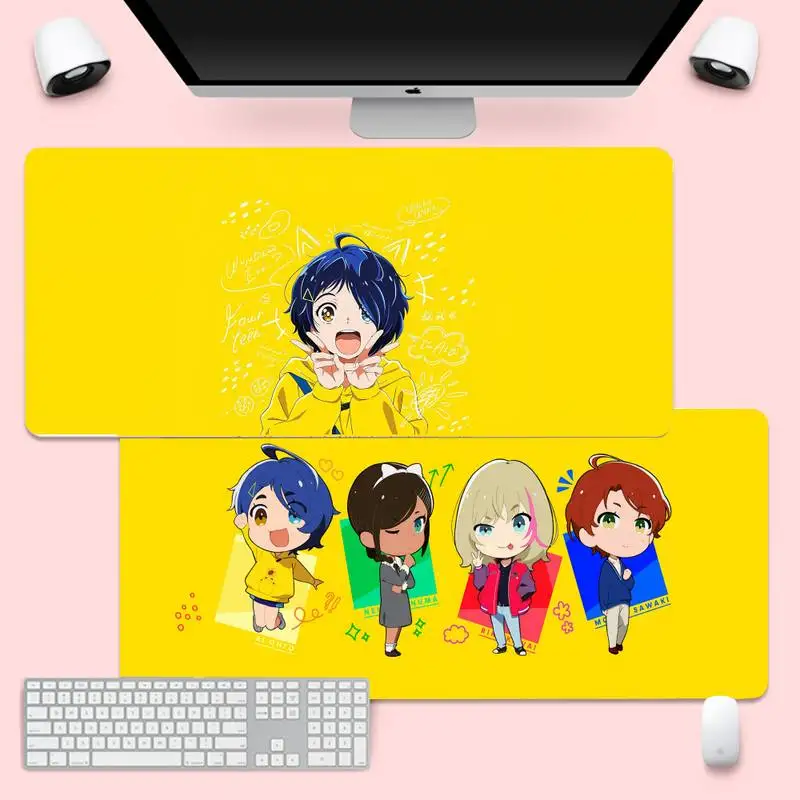 Wonder Egg Priority Rubber PC Computer Gaming mousepad Gaming Mousemat XL Large Keyboard PC Desk Mat Takuo Anti-Slip Comfort Pad
Wonder Egg Priority Rubber PC Computer Gaming mousepad Gaming Mousemat XL Large Keyboard PC Desk Mat Takuo Anti-Slip Comfort Pad