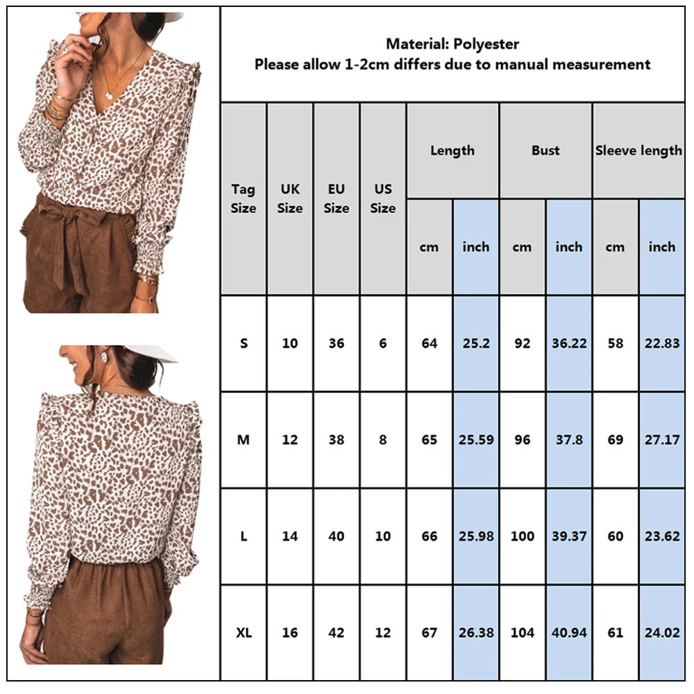 2021 Spring Casual Loose Blusas Female Shirts Women Blouse Shirt V Neck Printed Long Sleeve Ruffles Shirt Office Ladies Tops D30
2021 Spring Casual Loose Blusas Female Shirts Women Blouse Shirt V Neck Printed Long Sleeve Ruffles Shirt Office Ladies Tops D30