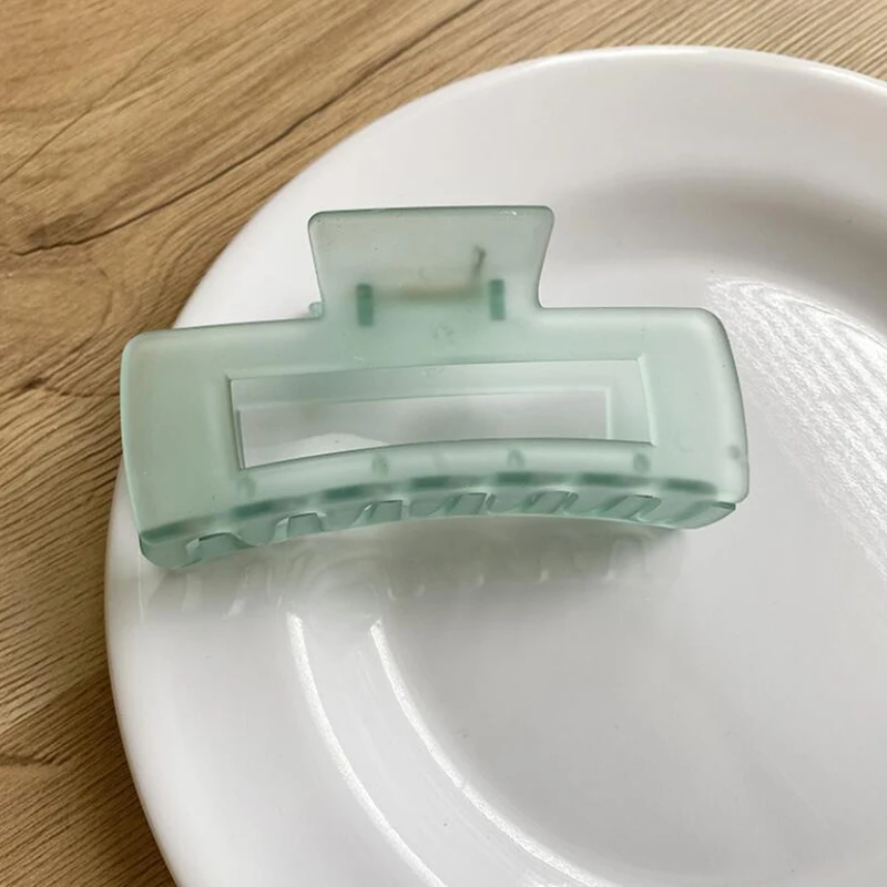 Korean Style Hairpin Big Crystal Rectangle Hair Claw Ponytail Holder Hair Clips Crabs For Hair Head wear Hair Accessories 2021
Korean Style Hairpin Big Crystal Rectangle Hair Claw Ponytail Holder Hair Clips Crabs For Hair Head wear Hair Accessories 2021