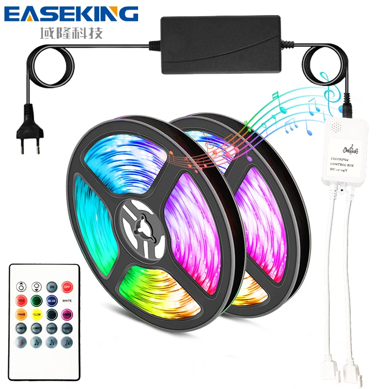 Светодиодная лента 12 в 24 в 5050 RGB Bluetooth 5 м 10 м 15 м 20 м цветная светодиодная лента для дома ТВ вечерние + адаптер + музыкальное управление
Светодиодная лента 12 в 24 в 5050 RGB Bluetooth 5 м 10 м 15 м 20 м цветная светодиодная лента для дома ТВ вечерние + адаптер + музыкальное управление